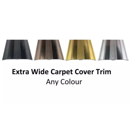 Extra wide carpet cover door - -,